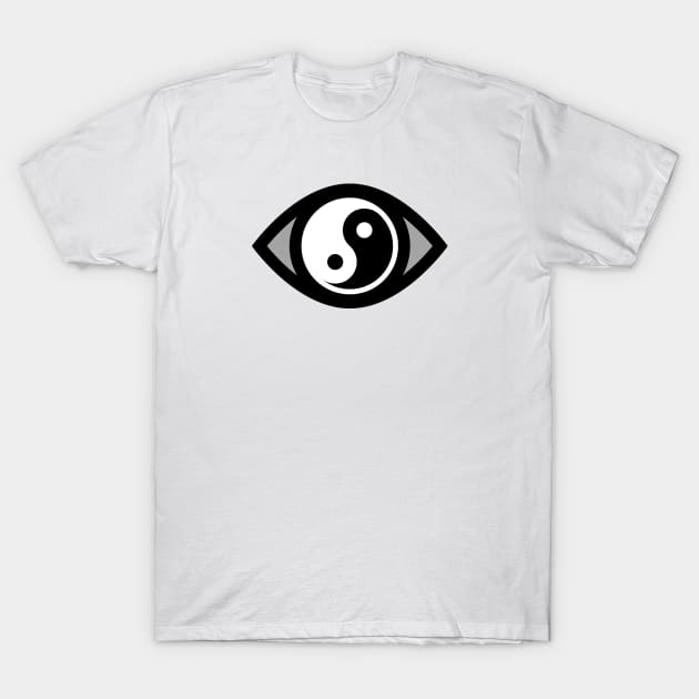 BAUHAUS YIN YANG EYE T-Shirt by KIMIDIGI